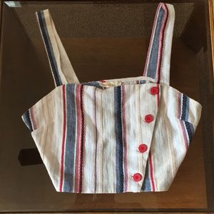 Size Medium boohoo crop top